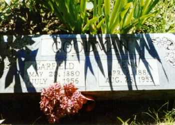 Grave of Allen and Lena Lavona Goodman