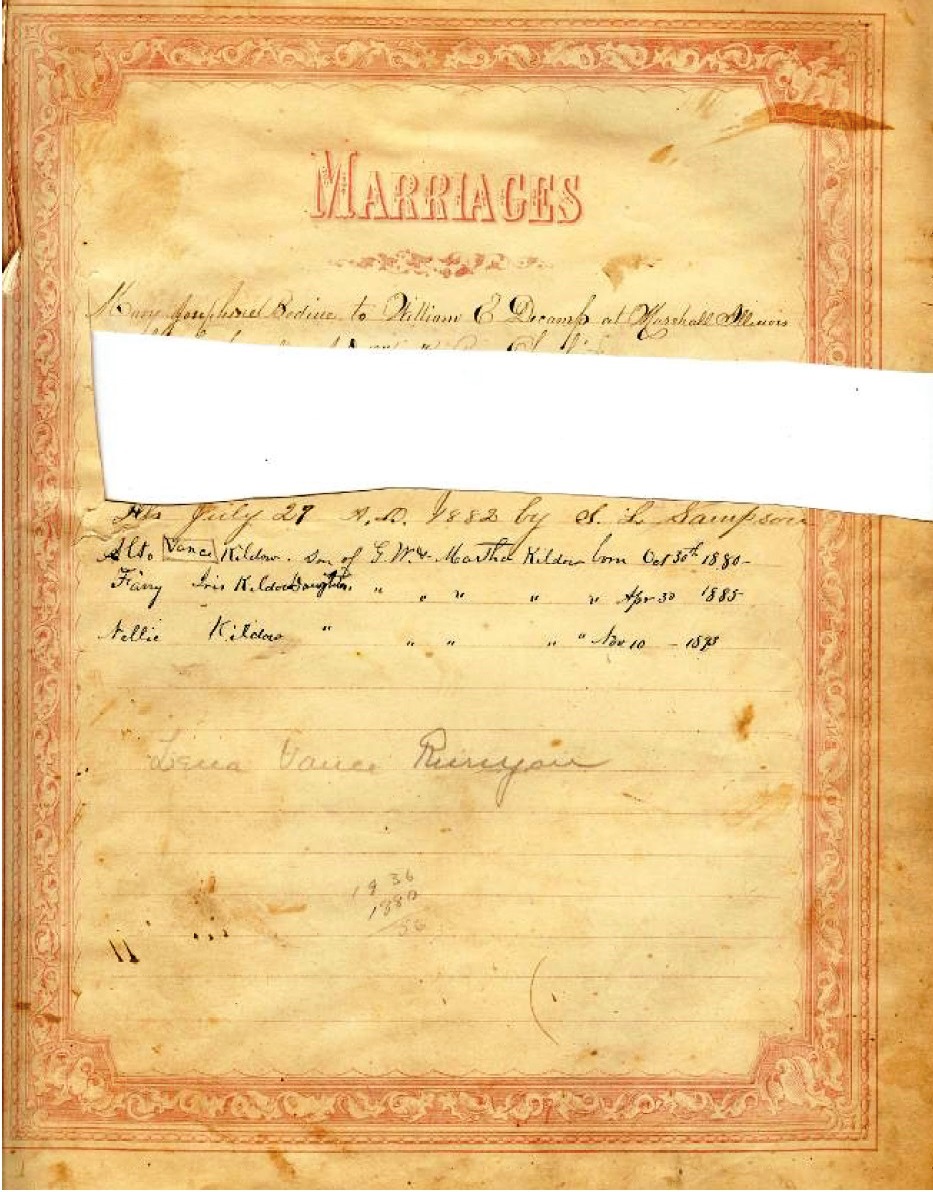 Page 3 - Marriages