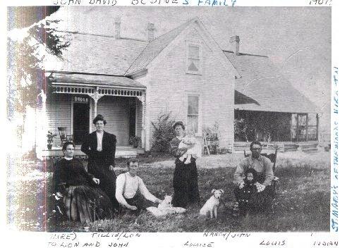 John David Bodine and Family