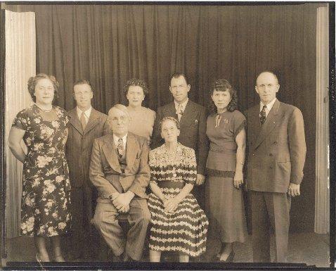 John and Nancy Bodine and Family