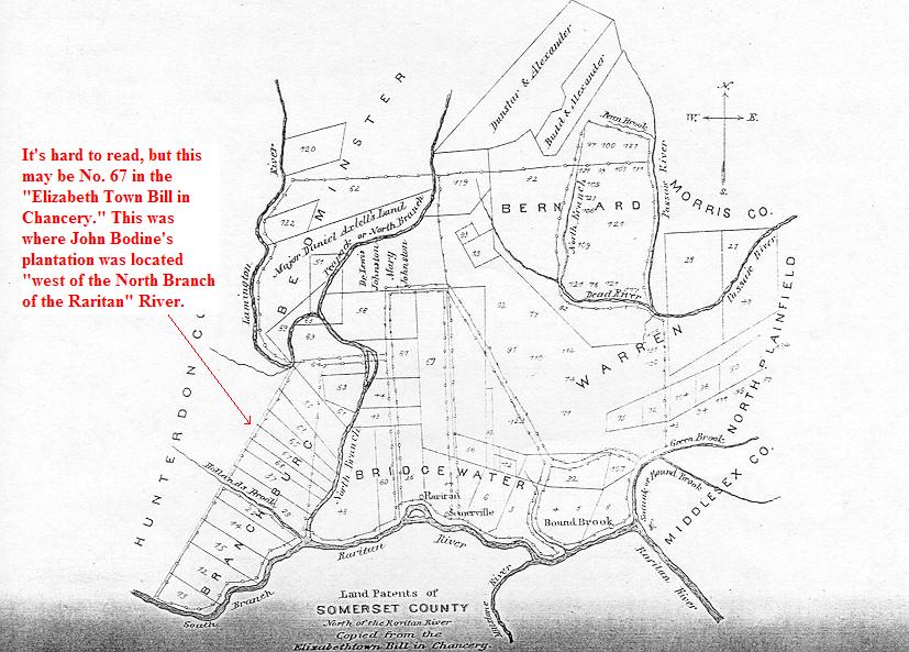 Elizabeth Town Bill of Chancery Lots