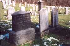 Grave of John and Clarissa Bodine
