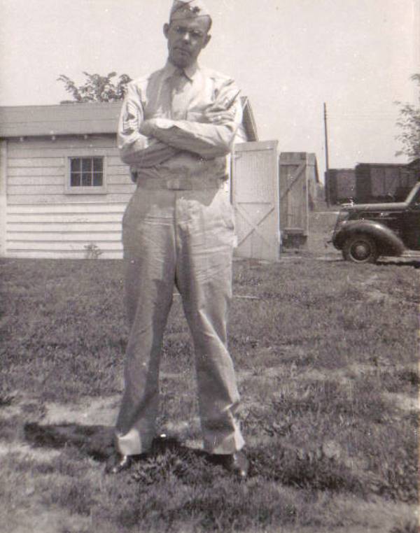 Preston Bodine's Military Marker