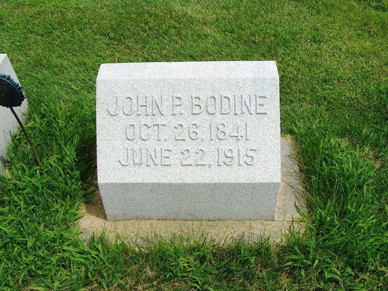 Grave of John P. Bodine