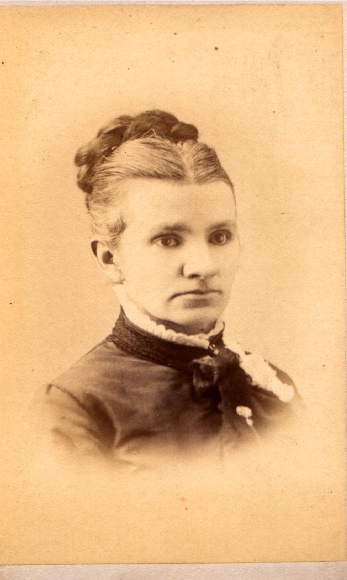 Kate Bodine in 1878