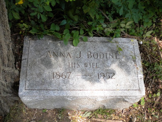 Tombstone of Ann (Bodine) Young
