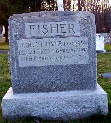 Gravestone of Dellah C. Bodine