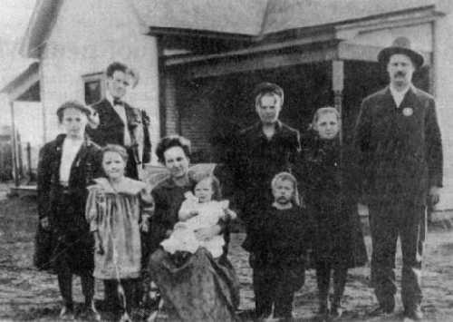 Charles Frank Bodine and Family c. 1911